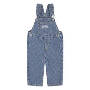 NWOT Levi’s Railroad Stripe Overalls- Yucatan/ Dark Wash Size 9M